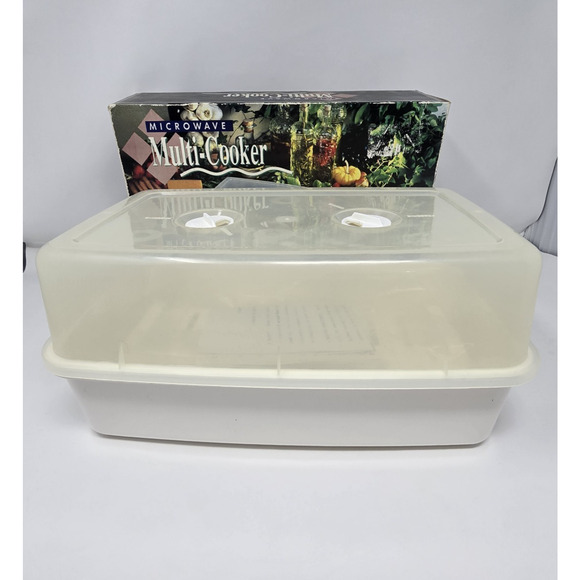 Microwave multi-cooker Pre-Owned, Open Box, Barely Used, Excellent Condition - Picture 2 of 16